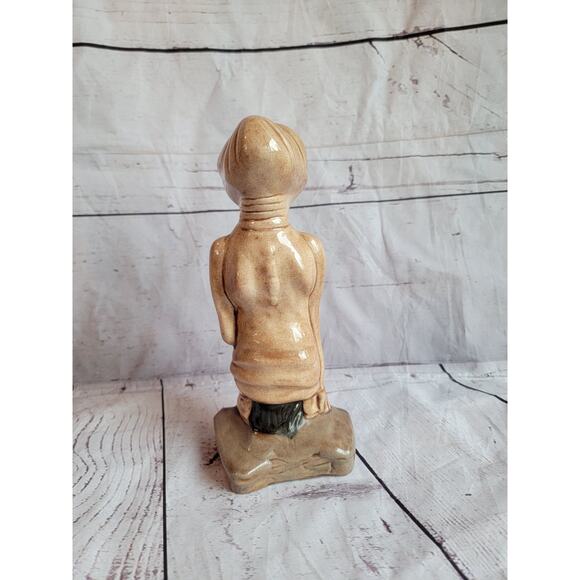 Vtg 1983 E.T. Ceramic Figure Handpainted 80's Extra Terrestrial Figurine 8.5in - Picture 6 of 8